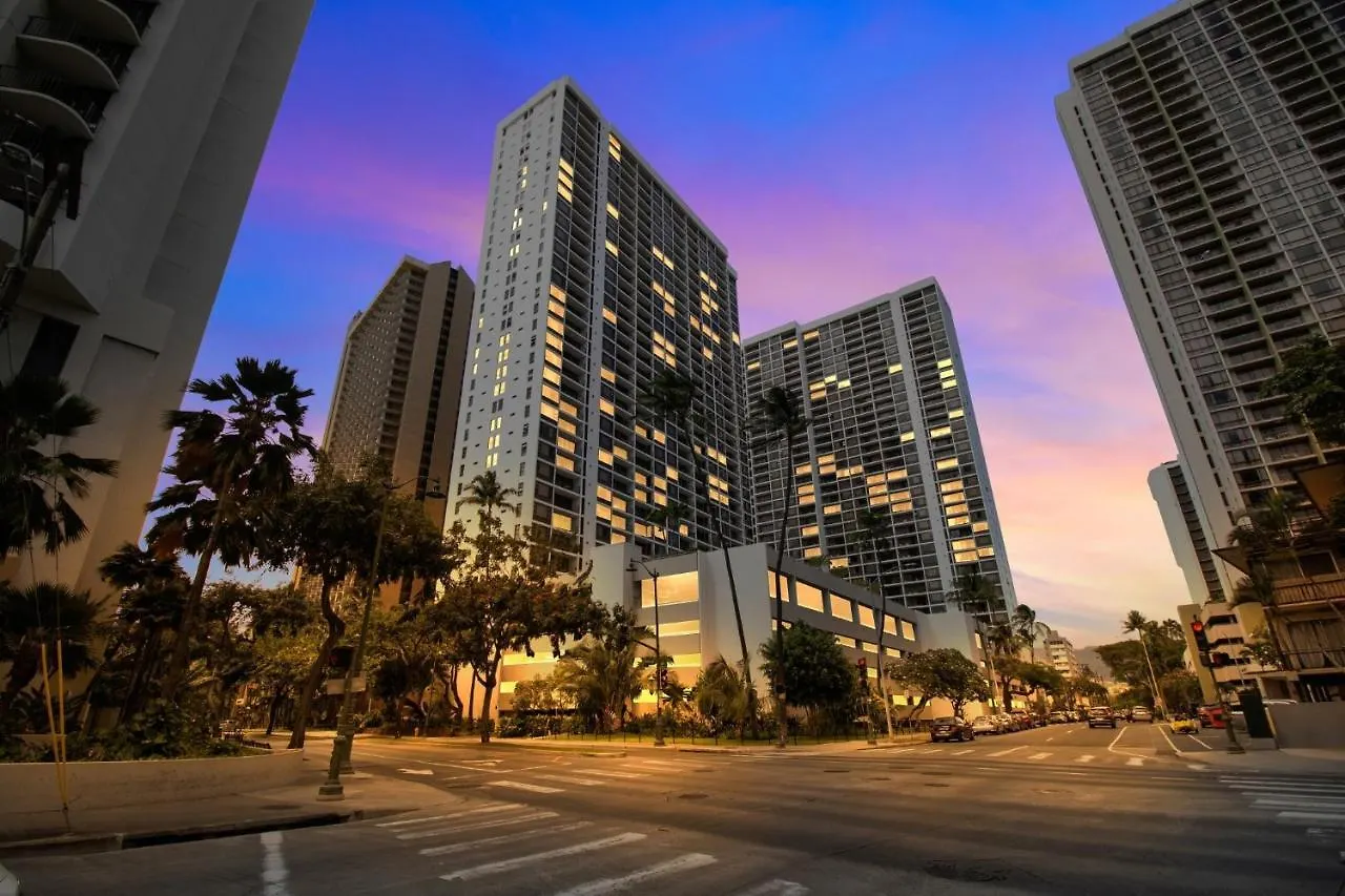 Апартаменты Deluxe Ocean View Condo 2 Queen Beds In Waikiki, Free Parking & Wi-Fi Гонолулу