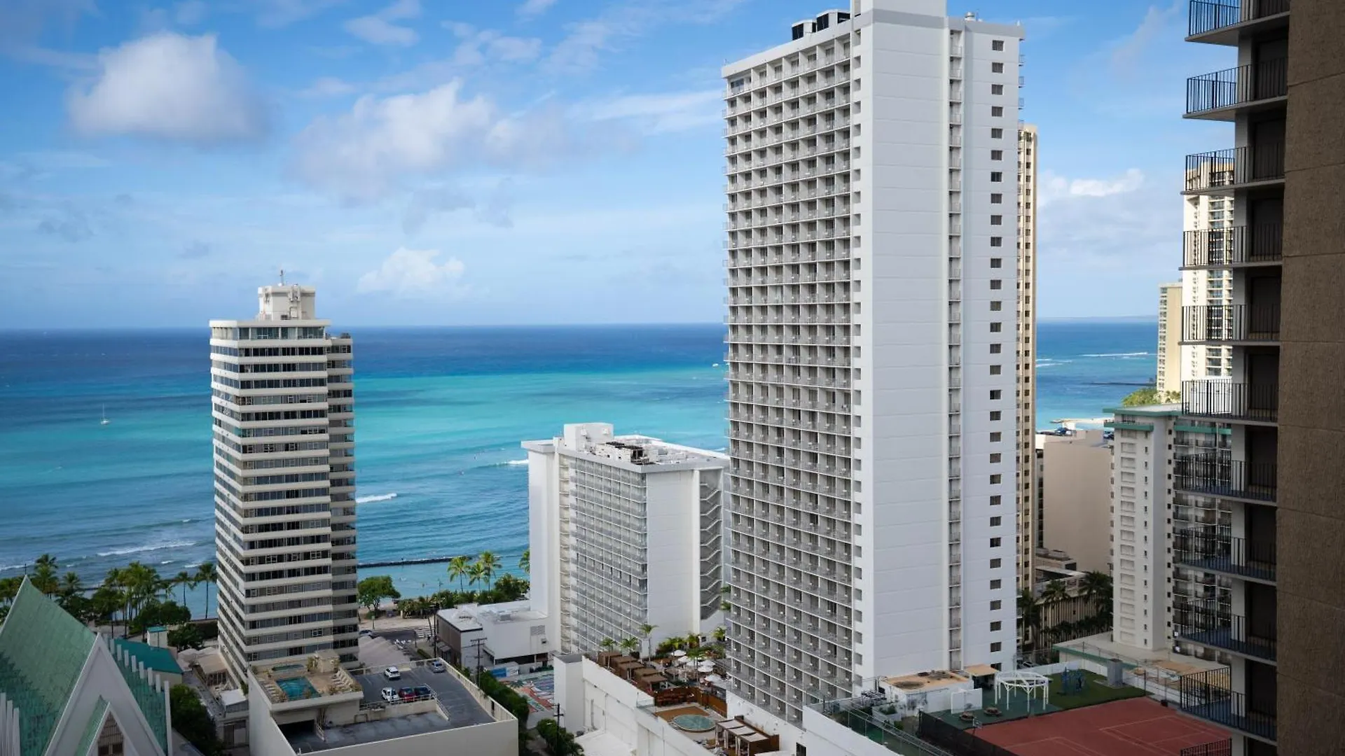 Deluxe Ocean View Condo 2 Queen Beds In Waikiki, Free Parking & Wi-Fi Гонолулу Апартаменты