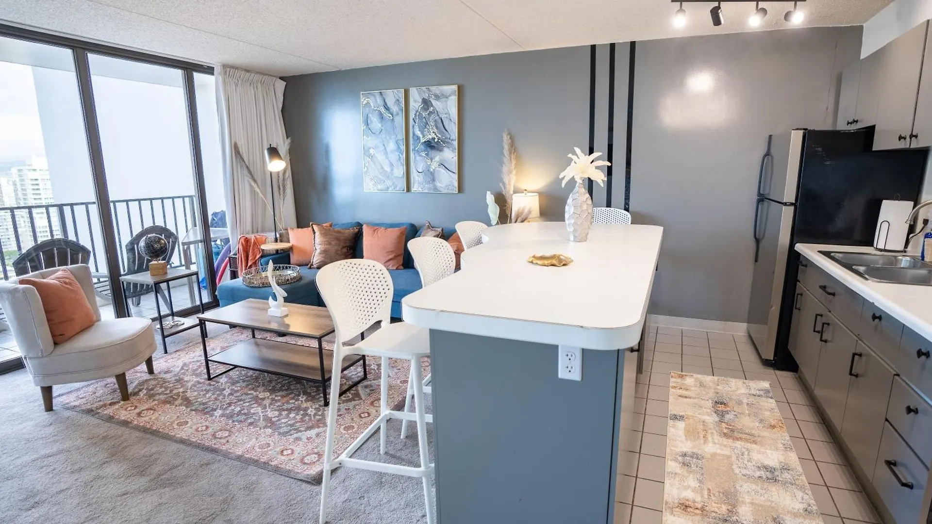 Апартаменты Deluxe Ocean View Condo 2 Queen Beds In Waikiki, Free Parking & Wi-Fi Гонолулу